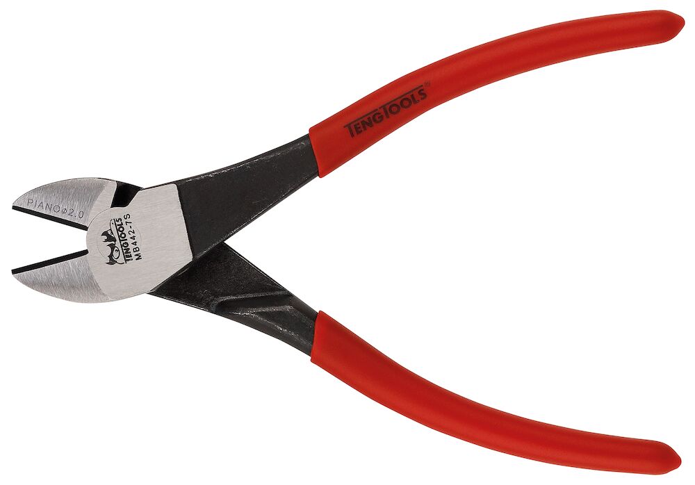 Heavy Duty Side Cutting Plier With Spring 180mm TengTools